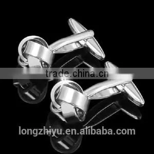Retro Design Wholesale Brass Fabric Knot Cufflinks Stamping Cufflinks Quality Choice thumbnail-1