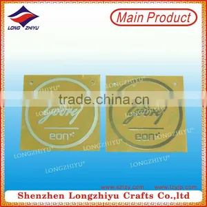 Make Your Own Design Metal Emblem Electronic Nameplate,self Adhesive Metal Label Electroformed Sticker thumbnail-1