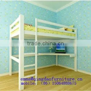 Natural Wooden Bunk Beds thumbnail-1