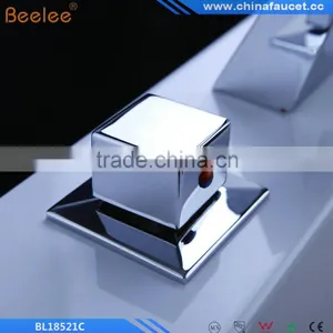Beelee BL18521C Deck Mounted Tub Faucet With Stainless Steel Spout + Hand Shower thumbnail-3