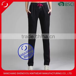 2015 Custom Wholesale Quality Womens Sport Jogger Pants thumbnail-1