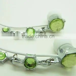 Jewelry Bling Crystal Earbud for Girls thumbnail-4