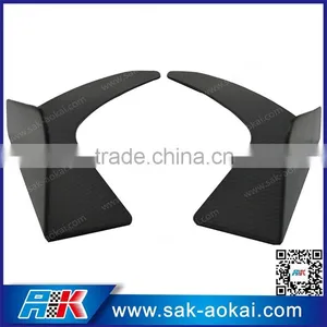 Universal Front Bumper Lip Kit Carbon Fiber Body Kit(pair) thumbnail-1