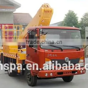Yellow Color Dongfeng 20m Telescopic Aerial Working Truck for Sale thumbnail-1