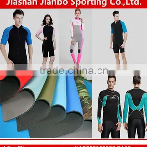 Soft Waterproof and Warmproof Neoprene Fabric for Swimwear thumbnail-4