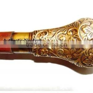 ANTIQUE BRASS DESIGNER WALKING CANES-HOME DECOR WALKING CANES-DESIGNER WALKING CANES Wk1172 thumbnail-5