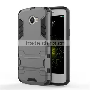 2 in 1 Kickstand Hybrid Armor Iron Man Cell Phone Case For LG K5 thumbnail-6