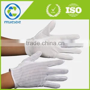 Electronic Work Anti Static Esd Glove With PVC Dot Coated thumbnail-1