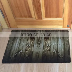 Vivid Printed Pattern Non Woven Polyester Kitchen Floor Mats thumbnail-1
