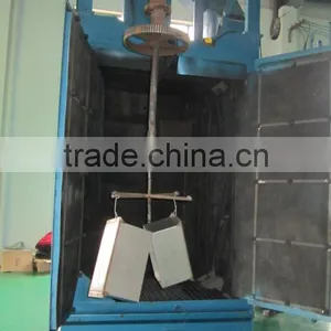 Q3730 Double Hook Type Shot Blasting Machine/shot Peening Machine for Bicycle Frame Rust Removal thumbnail-2