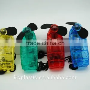 Mini Portable Hand Held Battery Operated Neck Strap Fan thumbnail-1
