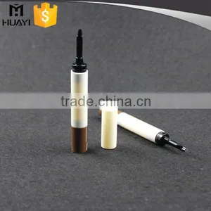 China Supplier Plastic Round Bottle Liquid Eyeliner Pen With Brush thumbnail-3