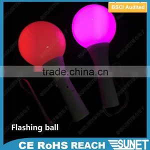 2016 New Products Plastic Multi-colored Led Crystal Magic Ball Light thumbnail-1