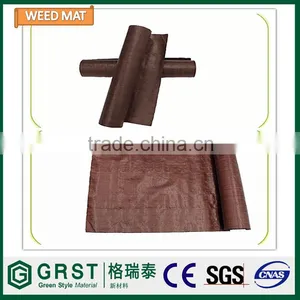 High Quality Color (Black Green Brown) pp Weed Control Cover Mat/fabric thumbnail-3