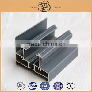 Two Tracks Aluminum Heat Insulation Sliding Window Profiles thumbnail-1