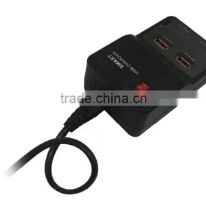 4 Usb Travel Charger Smart Charger Wall Travel Charger Usb Charging Port Power Adapter thumbnail-5