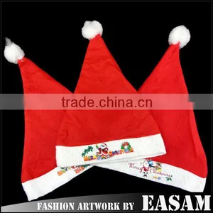 Promotional Creative Cute Red Christmas Santa Hat Wholesale thumbnail-1