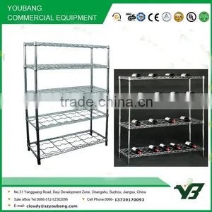 2015 Hot Sell NSF 100KGS Heavy Duty 4 Layer Home Wine Rack (YB-WS006) Quality Choice thumbnail-1