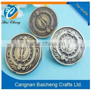 Custom Make Round Plate Emblem/badge With Various Shapes thumbnail-1
