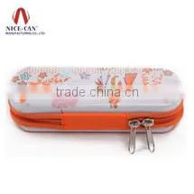 High Quality Chirdren Nice Pencil Tin Packing Case With Zipper thumbnail-1