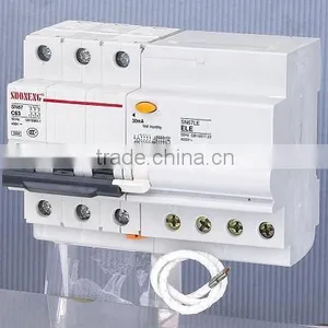 C65n 3 Pole Rccb Circuit Breaker 30 Amp Elcb Breaker thumbnail-1