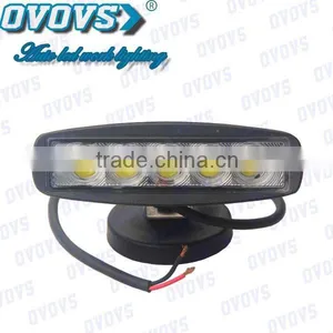 OVOVS 15W Led Work Light 12v 24v for Jeep, SUV, ATV thumbnail-1