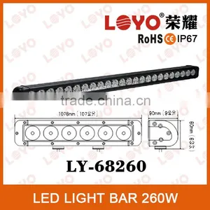 Hot ! New Designer LED Car Light Bar 42.4inch 26LEDs Car Working Light Bar 260w off Road Led Light Bar thumbnail-1