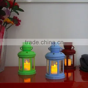 2015 Promotion Poppas BS10 Star Pantern Colorful Selection Hanging Led Candle Wedding Lantern thumbnail-6