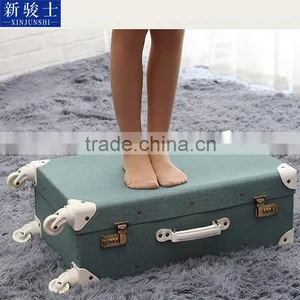PU Lluggage And Cases Vintage Carry Bag Travel Vintage Suitcase Trolley thumbnail-4