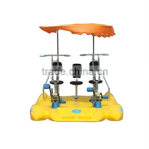 Pedal Boats for Sale/pedal Boat for 3 Person With Awning thumbnail-1