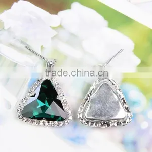 Top Design Cheap Sale Green Crystal Earring Wholesale J064726F04Y thumbnail-2