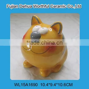 Cate Ceramic Pig Money Box,ceramic Red Piggy Bank With White Dot Painting Supplier's Choice thumbnail-4