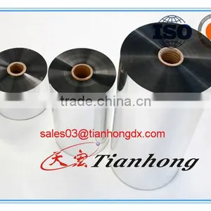 PET Material and Metallized Film Type PET Aluminizing Film Jumbo Roll thumbnail-1