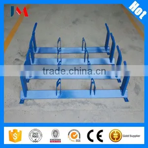 Q235 Steel Conveyor Return Roller Brackets for South America Mining thumbnail-1