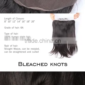 Remy Lace Front Closure With Baby Hair Lace Frontals 13x6 Quality Choice thumbnail-3