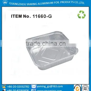 Aluminium Foil Container Square Catering Serving Tray thumbnail-1