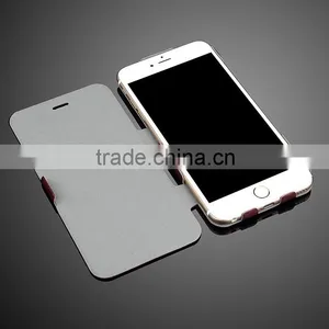 Elegant Design Ultra Thin Flip Open Stand Leather Case Cover With Embossed Flower Mobile Phone Leather Case thumbnail-4