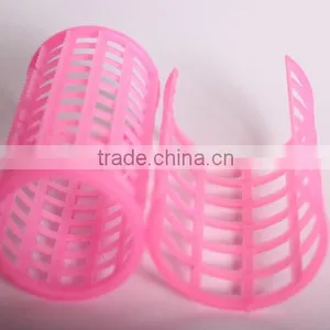 Plastic Hair Curler Small Women's Hair Brush Curling Wand Rollers Tools thumbnail-2