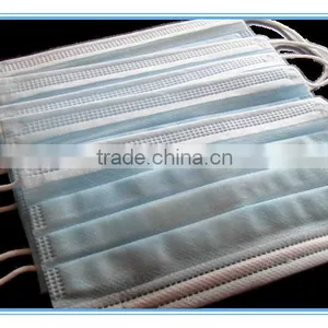 3ply Surgical Face Mask With Elastic and Tie thumbnail-3