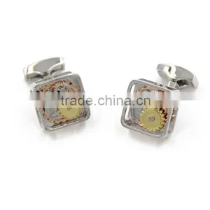 Cool Excellent Quality Metal Cogs Cufflinks, Cufflink for Men Shirt thumbnail-6