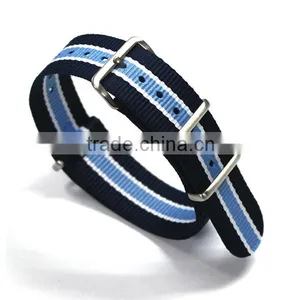 Stripe Custom Size Nylon Nato Straps 20mm Watch thumbnail-1