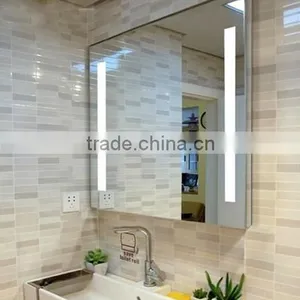 Wall Hung LED Strip Lighting Fancy Silver Mirror thumbnail-1