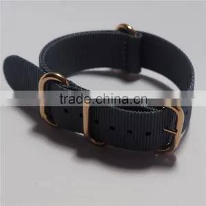 18 20 22 24mm Custom Solid Color OEM Designer Nylon Band thumbnail-6