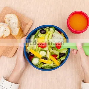 Folding Design Space Saving Food Grade Silicone Multipurpose Bowl thumbnail-5
