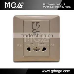 MGA A8 Series Hotel Wall Shaver Socket thumbnail-1
