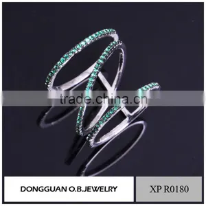 Promise Rings Jewelry Rhodium Young Boy Rings in China Mens Rings With Stones thumbnail-4