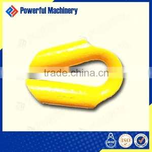 WITH OR WITHOUT GUSSET TUBE TYPE WIRE ROPE THIMBLE thumbnail-1