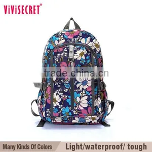 Custom Japan and Korean Style Outdoor Products Brand Colorful School Backpack thumbnail-3