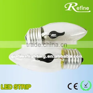 1.5W 0.2-0.5lm 230V E27 Led Flickering Flame Bulb thumbnail-1