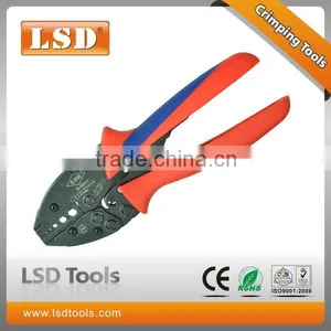 CE ROHS Experience Production for 10years LSDgood Qutails Pliers for Coax Crimping S-02H1 Rg58 Rg59 Ratchet Hand Crimping Tools thumbnail-1